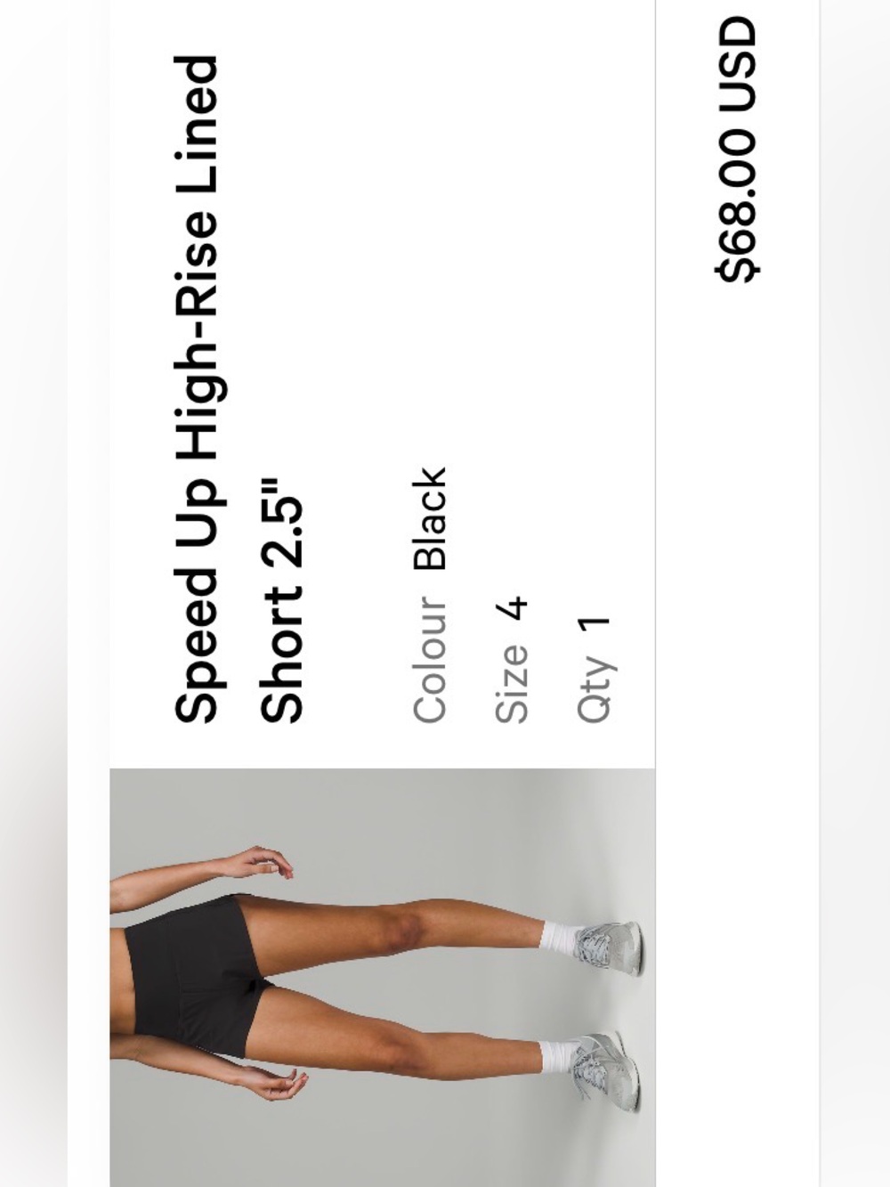 lululemon athletica Speed Up HR Lined Short